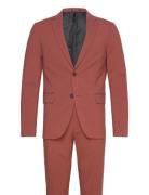 Plain Mens Suit - Normal Lenght Puku Red Lindbergh