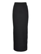 Q-Nova Cut Out Skirt Pitkä Hame Black Calvin Klein