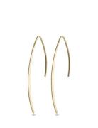 Agatha Recycled Earrings Gold-Plated Korvakoru Korut Gold Pilgrim