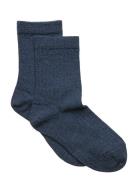 Wool Rib Socks Sukat Blue Mp Denmark