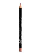 Slim Lip Pencil Huulikynä Meikki Brown NYX Professional Makeup