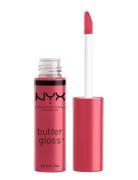 Butter Gloss Huulikiilto Meikki Pink NYX Professional Makeup