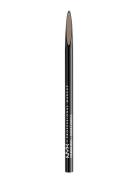 Precision Brow Pencil Kulmakynä Meikki Brown NYX Professional Makeup