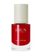 Nail Polish Rubin Kynsilakka Meikki Red IDUN Minerals