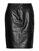 Slfolly Skirt Polvipituinen Hame Black Soaked In Luxury