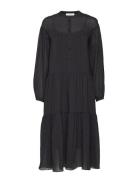 Rhonda Dress 11156 Polvipituinen Mekko Black Samsøe Samsøe
