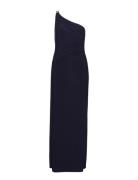 Jersey -Shoulder Gown Maksimekko Juhlamekko Blue Lauren Ralph Lauren