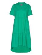 Cuodette Dress Polvipituinen Mekko Green Culture