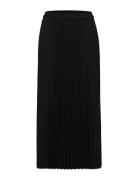 Slfalexis Mw Midi Skirt B Noos Polvipituinen Hame Black Selected Femme