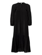Poppyiw Dress Polvipituinen Mekko Black InWear