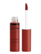 Butter Lip Gloss Huulikiilto Meikki Red NYX Professional Makeup