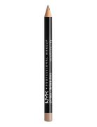 Slim Lip Pencil Nutmeg Huulikynä Meikki Brown NYX Professional Makeup