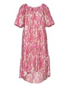 Amasygz Ss Dress Polvipituinen Mekko Pink Gestuz