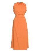 Mytra Dress Polvipituinen Mekko Orange Stylein