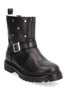 Boots - Flat - With Zipper Talvisaappaat Black ANGULUS