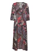 Anita Long Dress Polvipituinen Mekko Multi/patterned ODD MOLLY