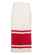 D2. Stripe Pleated Skirt Polvipituinen Hame GANT