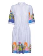 Short Dress In Magic Island Print Polvipituinen Mekko Blue Coster Cope...