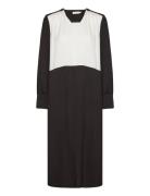 Slmarjory Dress Polvipituinen Mekko Black Soaked In Luxury