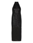 Objyasmine S/L Long Dress 130 Polvipituinen Mekko Black Object