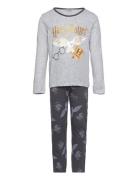 Pyjalong Pyjamasetti Pyjama Grey Harry Potter