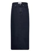 Maxi Skirt Pitkä Hame Blue Calvin Klein Jeans
