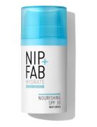 Nourishing Spf 30 Moisturiser 50Ml Päivävoide Kasvovoide Nude Nip+Fab