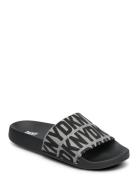 Zella - Flat Slide Matalapohjaiset Sandaalit Black DKNY