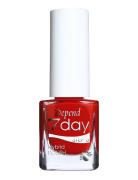 7Day Hybrid Polish 7208 Kynsilakka Meikki Red Depend Cosmetic