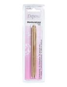 Manikyrpinne 3-Pack Kynsienhoitotarvikkeet Kynnet Nude Depend Cosmetic