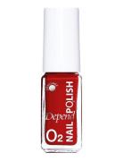 Minilack Oxygen Färg A040 Kynsilakka Meikki Red Depend Cosmetic