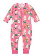 Growth Pyjamas Pyjama Sie Jumpsuit Haalari Pink Martinex
