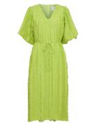 Numoleko Dress Polvipituinen Mekko Green Nümph