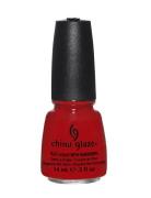 Nail Lacquer Kynsilakka Meikki Red China Glaze