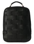 Braided Strap Ravenna Backpack Black Reppu Laukku Black Ceannis