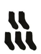 Cotton Socks - 5-Pack Sukat Black Melton