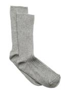 Sock - Rib - All S Sukat Grey Melton