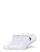 Uspa Socks 3 Pak Ariz Men Nilkkasukat Lyhytvartiset Sukat White U.S. P...