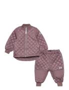 Thermo Set Outerwear Thermo Outerwear Thermo Sets Pink Mikk-line