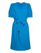 Maeve Leia Dress Polvipituinen Mekko Blue MOS MOSH