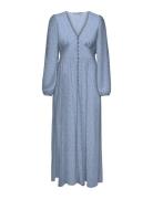 Onlamanda L/S Long Dress Ex Ptm Maksimekko Juhlamekko Blue ONLY