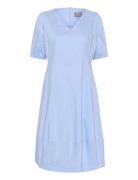 Cuantoinett Ss Dress Polvipituinen Mekko Blue Culture