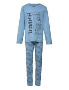 M12010656 - Pyjamas Pyjamasetti Pyjama Blue LEGO Kidswear