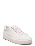 Women Lace-Up Matalavartiset Sneakerit Tennarit White Tamaris