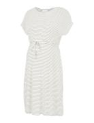 Mlalison Y/D Ss Jersey Abk Dress Polvipituinen Mekko White Mamalicious