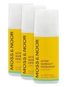 After Workout Deodorant Light Mint 3 Pack Deodorantti Roll-on Nude MOS...