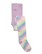 Tights Sg Cotton Candy Striped Sukkahousut Multi/patterned Lindex