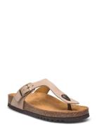 Sl Nicole Suede Matalapohjaiset Sandaalit Beige Scholl