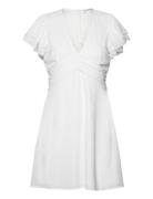 Vallie Dress Lyhyt Mekko White Bubbleroom