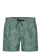 Mix & Match Cali Print 15'' Swim Shorts Uimashortsit Green O'neill